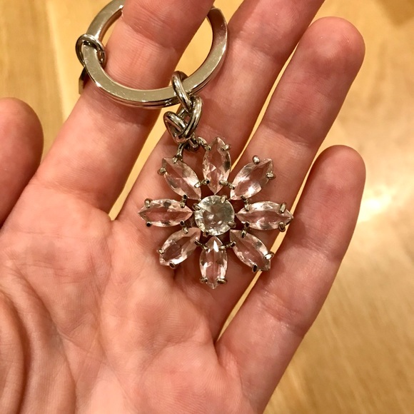 Coach crystal flower key ring - Picture 1 of 2